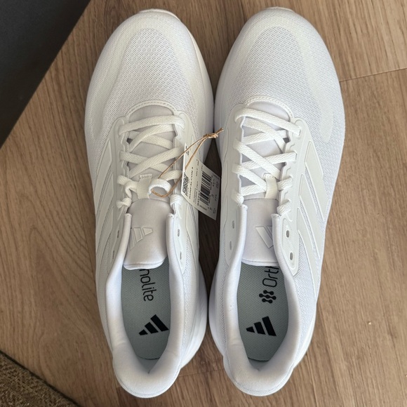 NWT Men's adidas Runfalcon 5 Cloudfoam Athletic Lace-Up Sneakers in White - Picture 4 of 6